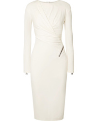 Tom Ford Ruched Jersey Midi Dress