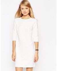 Asos Collection Shift Dress In Jumbo Rib With 34 Sleeves