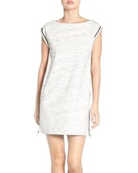 French Connection Lula Zip Stretch Shift Dress