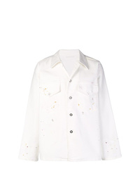 Our Legacy Desk Splatter Effect Shirt Jacket