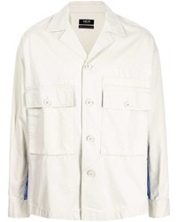 FIVE CM Flap Pocket Cotton Overshirt