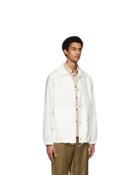 Jil Sander Off White Essential Outdoor Jacket