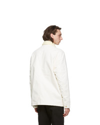 CARHARTT WORK IN PROGRESS White Fairmount Jacket