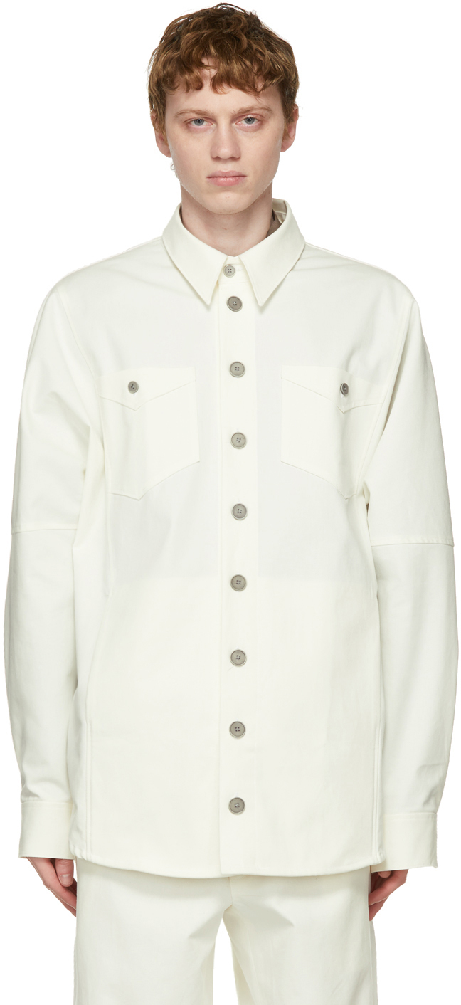 House Of The Very Islands White Grelle Forelle Jacket, $162 | SSENSE ...
