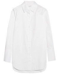 Equipment Arlette Cotton Poplin Shirt White
