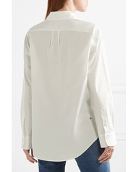 Acne Studios Beatrix Cotton Poplin Shirt White