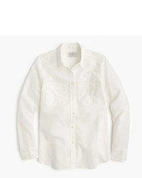 J.Crew Boy Shirt In Cotton Linen