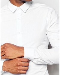 Asos Brand Skinny Shirt 2 Pack Save 20%