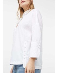 Violeta BY MANGO Buttoned Cotton Shirt