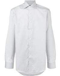 Canali Micro Checked Shirt