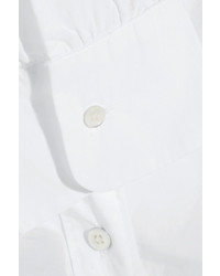 J.Crew Cardamom Cotton Poplin Shirt White
