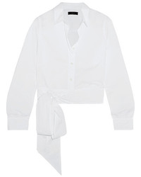 J.Crew Cardamom Cotton Poplin Shirt White