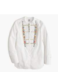 Thomas Mason Collection For Jcrew Crystal Tux Shirt