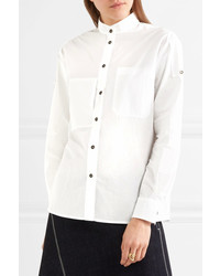 Tomas Maier Cotton Poplin Shirt White