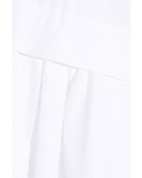 Sara Battaglia Cotton Poplin Shirt White