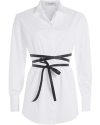 Valentino Cotton Shirt With Belt