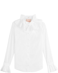 Roksanda Cotton Shirt With Ruffles