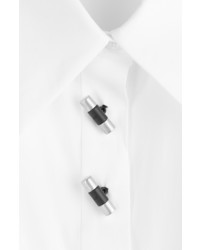 Kenzo Cotton Shirt With Self Tie Bows
