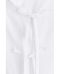 Maison Margiela Cotton Shirt With Self Tie Detail