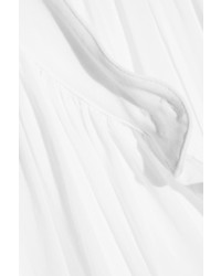 Ann Demeulemeester Cotton Voile Shirt White