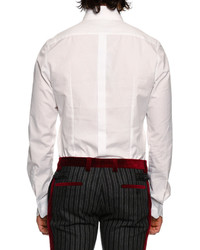 Dolce & Gabbana Crown Collar Cotton Shirt
