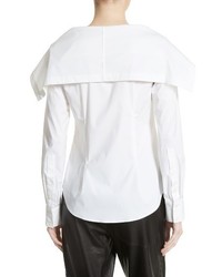 Theory Doherty Stretch Cotton Sailor Shirt