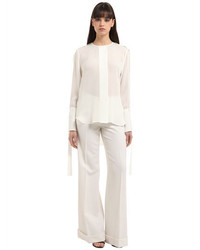 Calvin Klein Collection Double Georgette Shirt