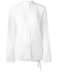Helmut Lang Jacquard Twill Crossback Shirt