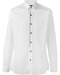 Lanvin Contrasted Button Shirt