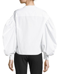 Burberry Lillium Voluminous Sleeve Shirt