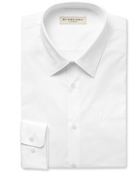 Burberry London Slim Fit Stretch Cotton Blend Shirt