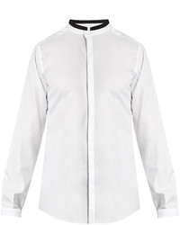 Dolce & Gabbana Mandarin Collar Cotton Shirt