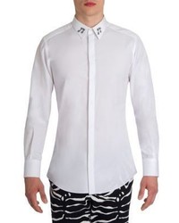 Dolce & Gabbana Music Note Cotton Shirt