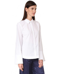 Elizabeth and James Norman Button Down Wide Sleeve Top