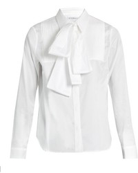OSMAN Perfect 5 Sanaz Pleated Bib Cotton Shirt