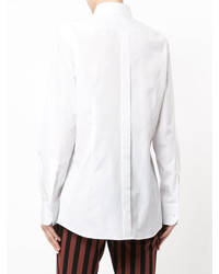 Dolce & Gabbana Pique Bib Front Shirt