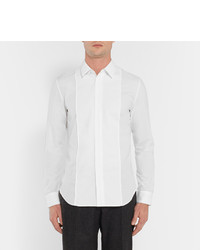 Maison Margiela Pleat Detailed Cotton Shirt