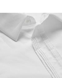 Maison Margiela Pleat Detailed Cotton Shirt