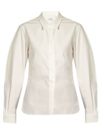 Lemaire Point Collar Cotton Poplin Shirt