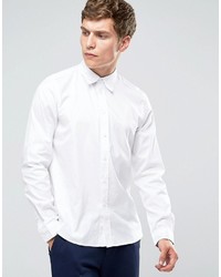 Paul Smith Ps By Shirt In Tailored Slim Fit In White