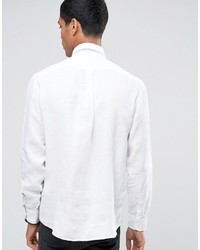 Celio Regular Fit Linen Shirt With Pocket