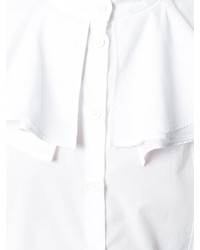 Givenchy Ruffle Shoulder Shirt