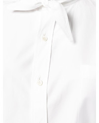 Balenciaga Scarf Tie Shirt