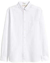 H&M Seersucker Shirt Regular Fit