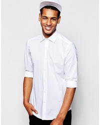 Antony Morato Shirt With Cut Away Collar In Slim Fit