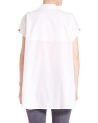 Helmut Lang Short Sleeve Cotton Shirt