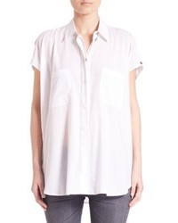 Helmut Lang Short Sleeve Cotton Shirt