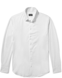 Giorgio Armani Slim Fit Cotton Jersey Shirt