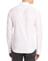 Hugo Boss Slim Fit Paneled Button Front Shirt