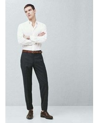 Mango Outlet Slim Fit Tailored Cotton Shirt